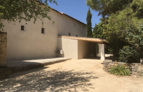 Parties communes – Les extérieurs Mas de la Deivière | Gîtes avec Piscine Gard